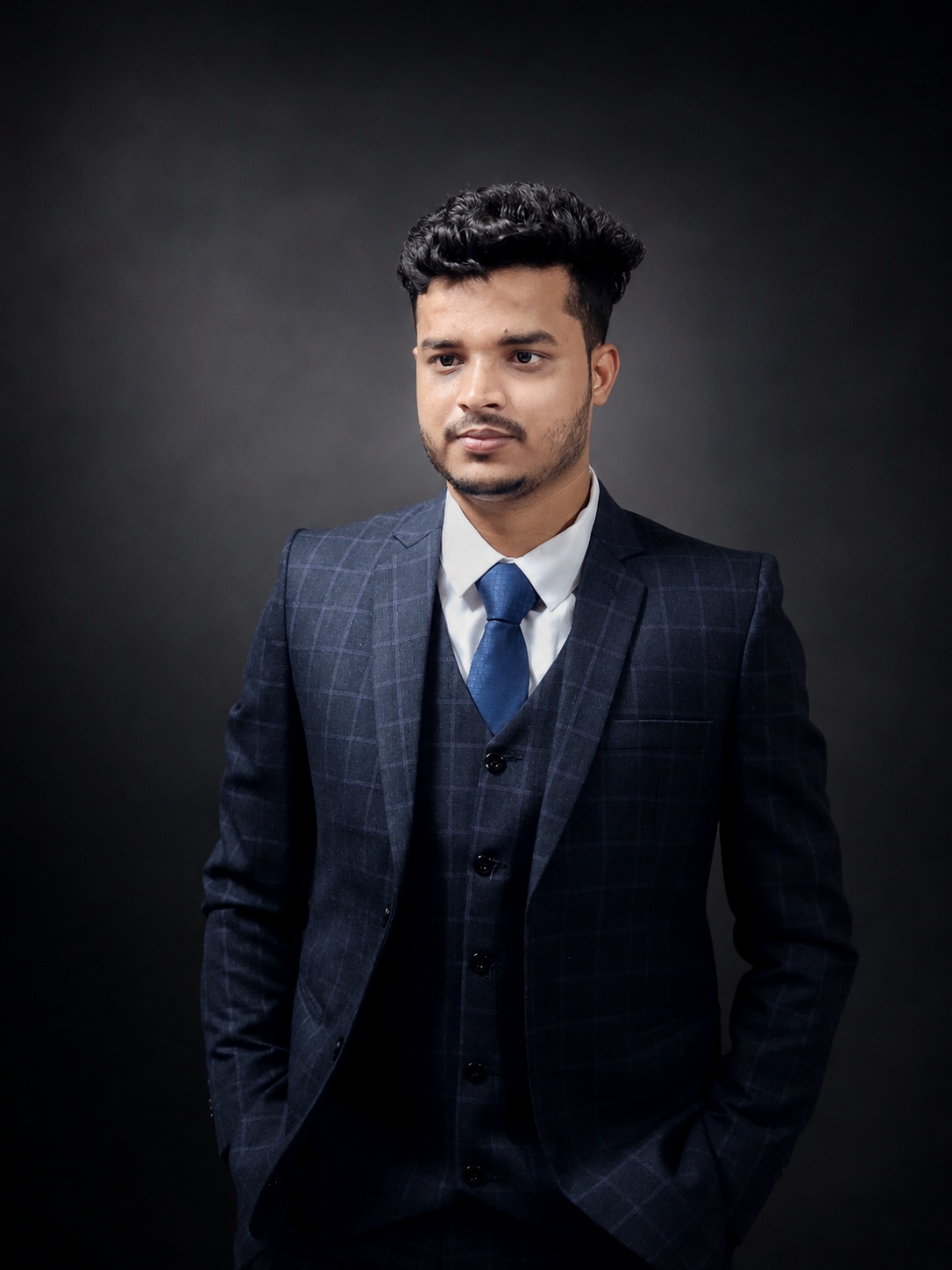 Portrait of Shuvo, digital designer and developer
